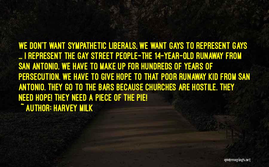 Don't Give Up Quotes By Harvey Milk