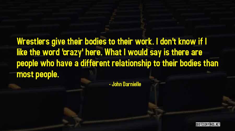 Don't Give Up Relationship Quotes By John Darnielle