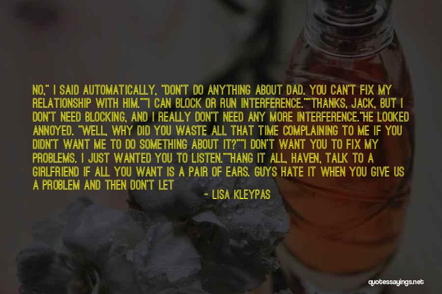 Don't Give Up Relationship Quotes By Lisa Kleypas