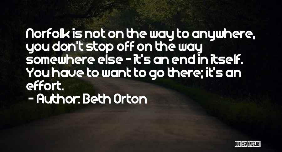 Don't Go Anywhere Quotes By Beth Orton