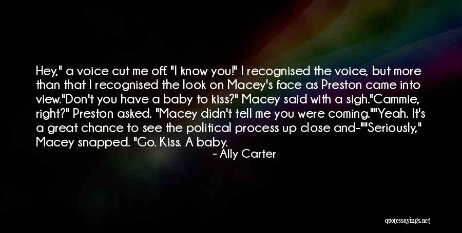 Don't Go Baby Quotes By Ally Carter