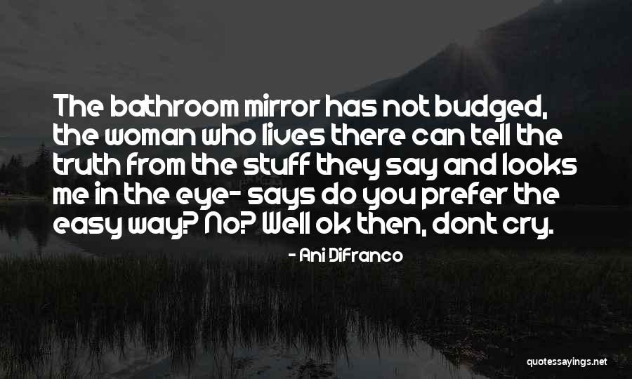Dont Go For Looks Quotes By Ani DiFranco Dont Go For Looks Quotes By Ani DiFranco