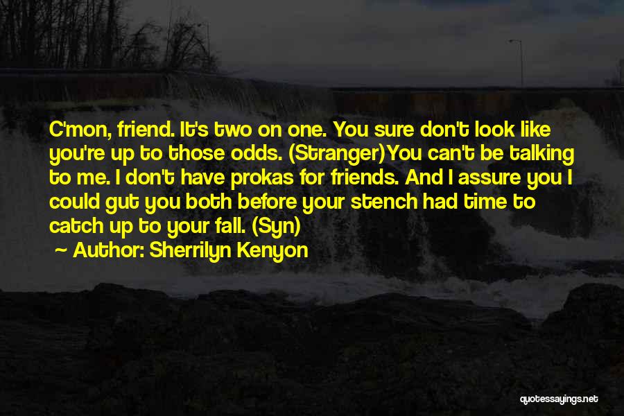 Don't Have Time For Friends Quotes By Sherrilyn Kenyon