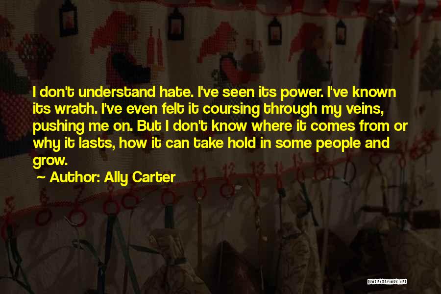 Don't Hold Quotes By Ally Carter