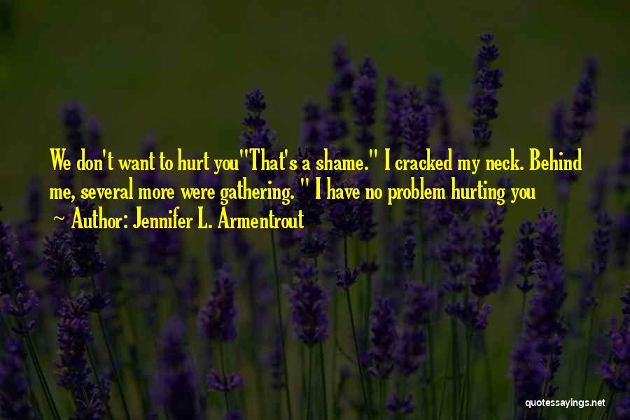 Don't Hurt Me So Much Quotes By Jennifer L. Armentrout