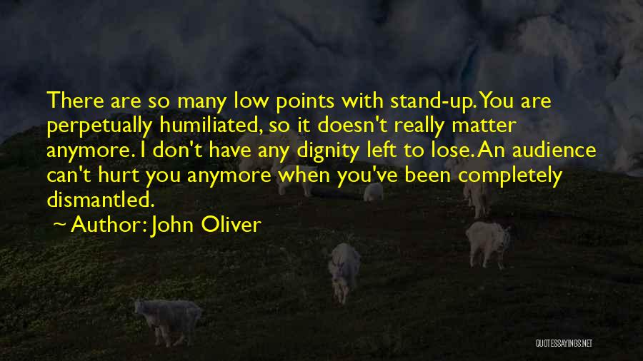Don't Hurt Me So Much Quotes By John Oliver