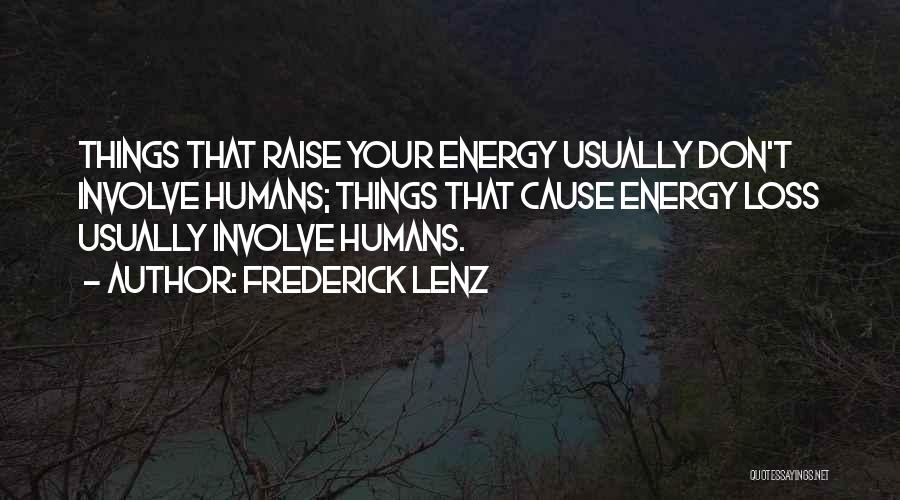 Don't Involve Quotes By Frederick Lenz
