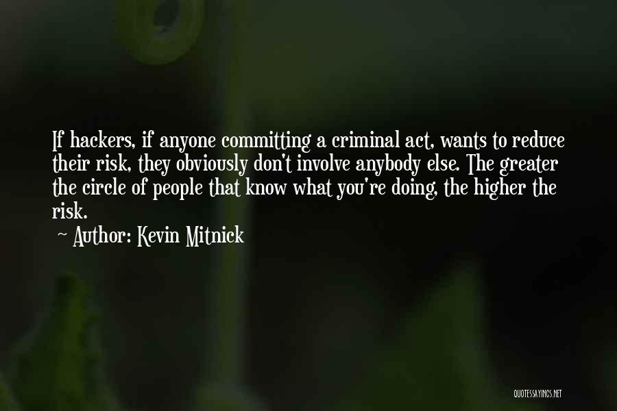 Don't Involve Yourself Quotes By Kevin Mitnick