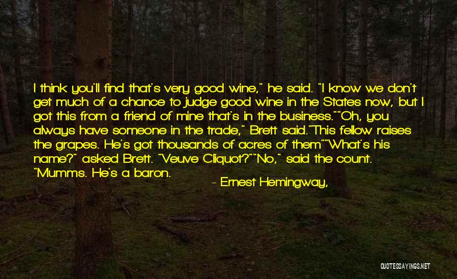 Don't Judge What You Don't Know Quotes By Ernest Hemingway,