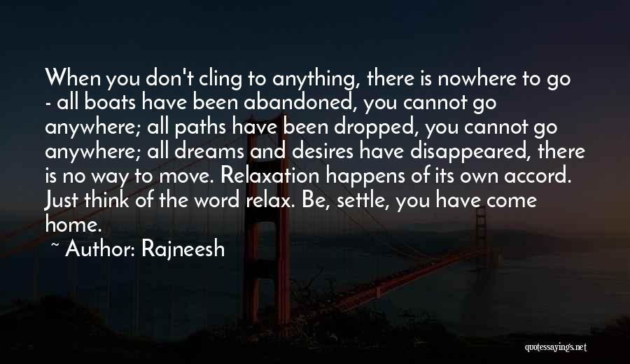 Don't Just Dream Quotes By Rajneesh