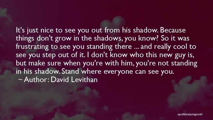 Don't Just Stand There Quotes By David Levithan