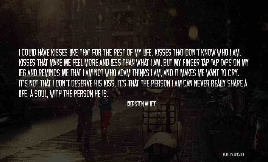 Don't Kiss Me Quotes By Kiersten White Don't Kiss Me Quotes By Kiersten White