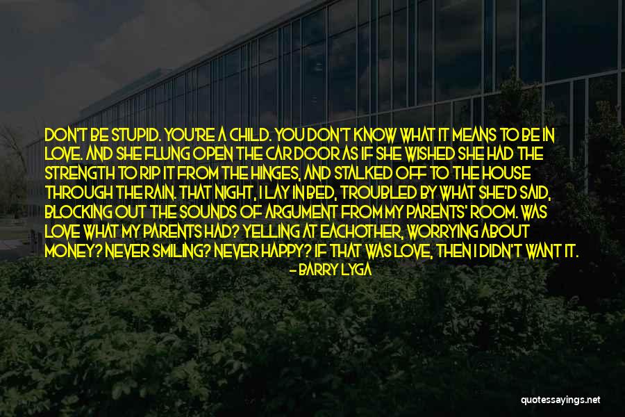 Don't Know What You Had Quotes By Barry Lyga Don't Know What You Had Quotes By Barry Lyga