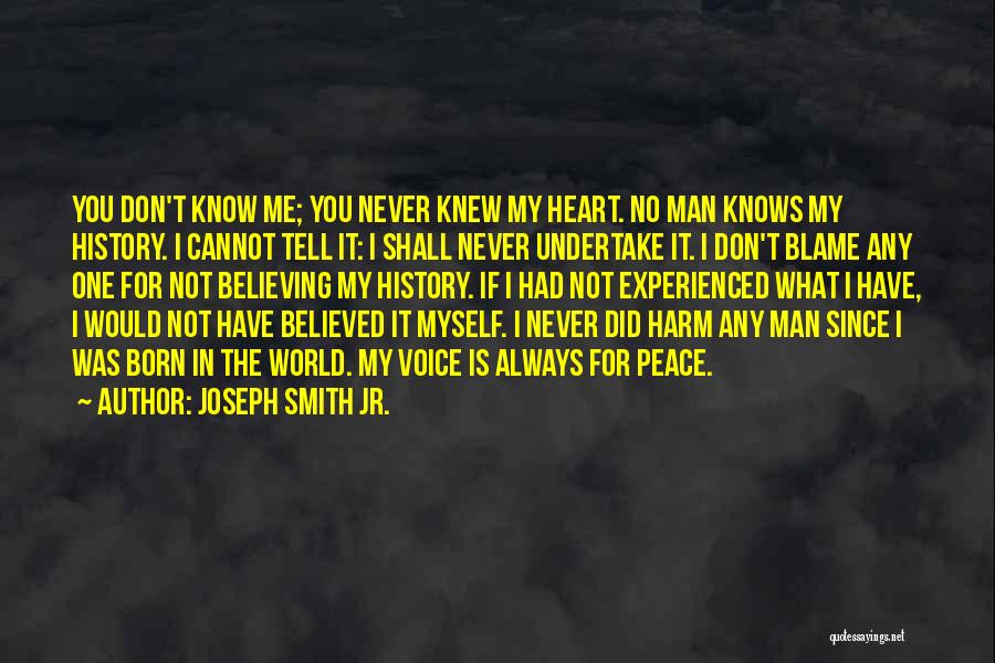 Don't Know What You Had Quotes By Joseph Smith Jr.