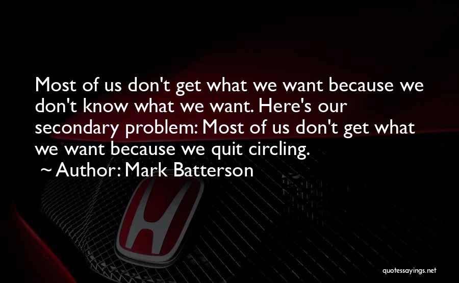 Don't Know When To Quit Quotes By Mark Batterson