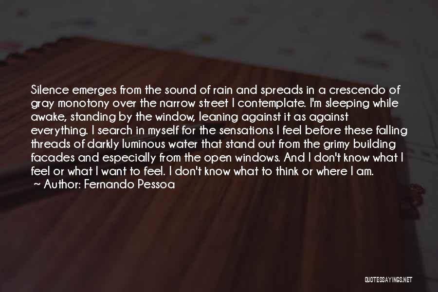 Don't Know Where I Stand Quotes By Fernando Pessoa