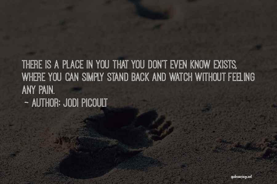 Don't Know Where We Stand Quotes By Jodi Picoult