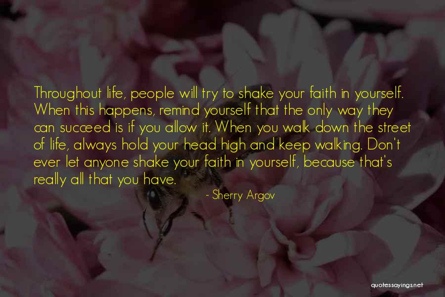 Don't Let Anyone Hold You Down Quotes By Sherry Argov