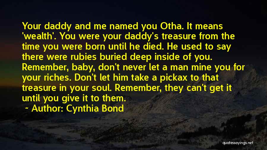 Don't Let Me Get Me Quotes By Cynthia Bond