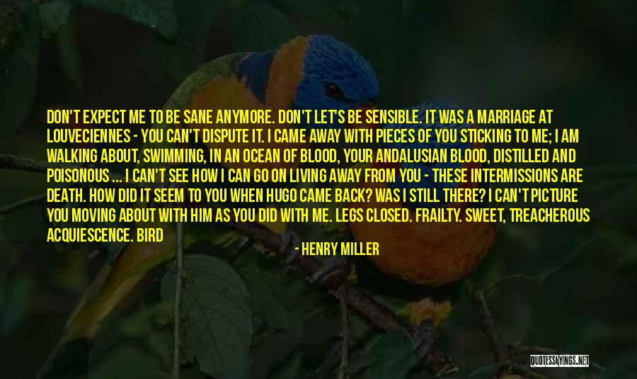 Don't Let Me Go Love Quotes By Henry Miller Don't Let Me Go Love Quotes By Henry Miller