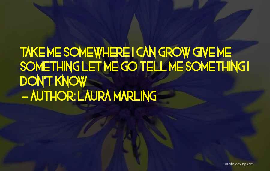 Don't Let Me Go Quotes By Laura Marling