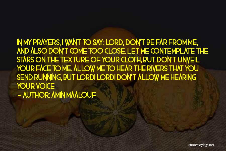 Don't Let Me Quotes By Amin Maalouf