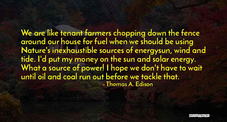 Don't Let The Sun Go Down Quotes By Thomas A. Edison Don't Let The Sun Go Down Quotes By Thomas A. Edison