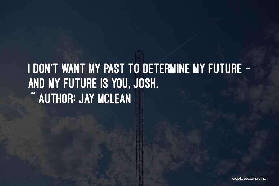 Don't Let Your Past Determine Your Future Quotes By Jay McLean