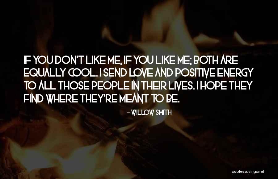 Don't Like Me Cool Quotes By Willow Smith