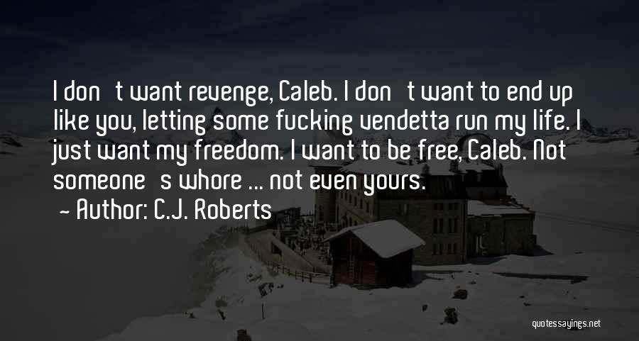 Don't Like Someone Quotes By C.J. Roberts