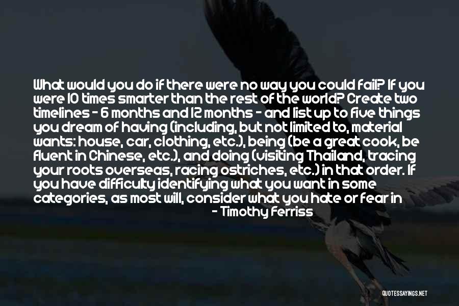 Don't Limit Yourself Quotes By Timothy Ferriss Don't Limit Yourself Quotes By Timothy Ferriss