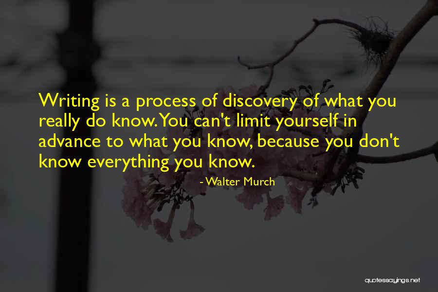 Don't Limit Yourself Quotes By Walter Murch Don't Limit Yourself Quotes By Walter Murch