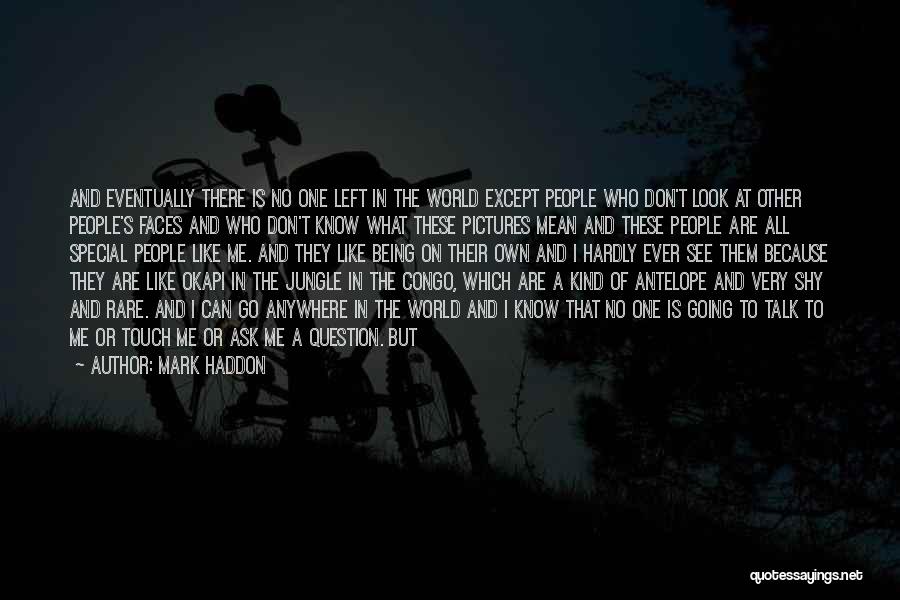 Don't Look Back Only Forward Quotes By Mark Haddon