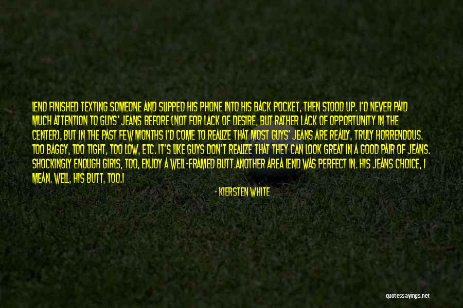 Don't Look Back To The Past Quotes By Kiersten White Don't Look Back To The Past Quotes By Kiersten White