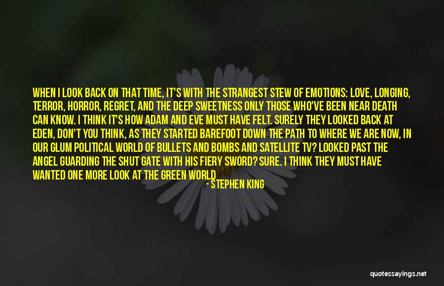 Don't Look Back To The Past Quotes By Stephen King Don't Look Back To The Past Quotes By Stephen King