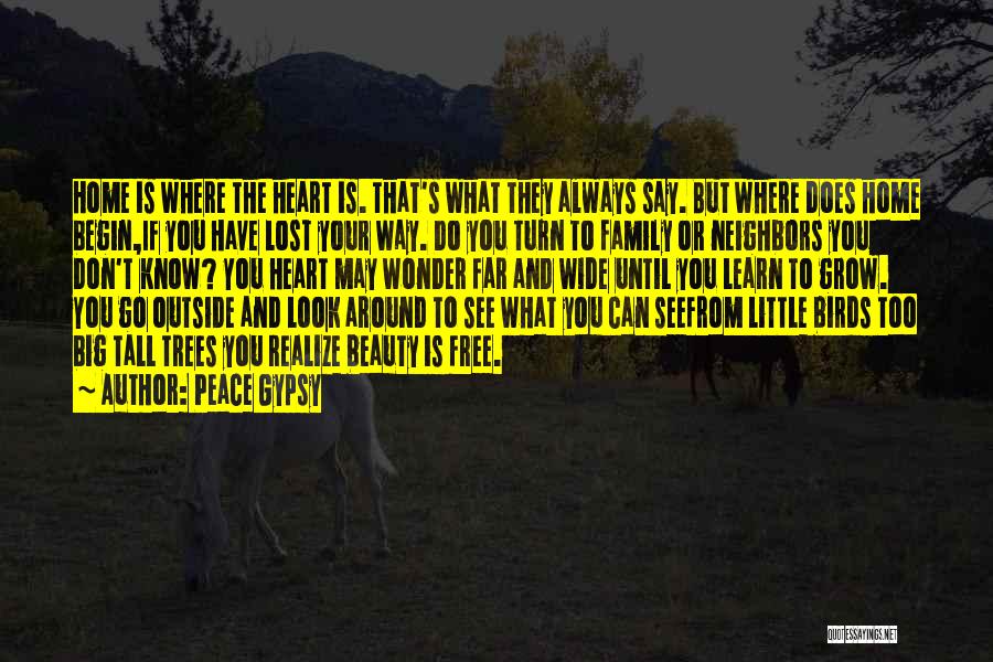 Don't Look For Happiness Quotes By Peace Gypsy