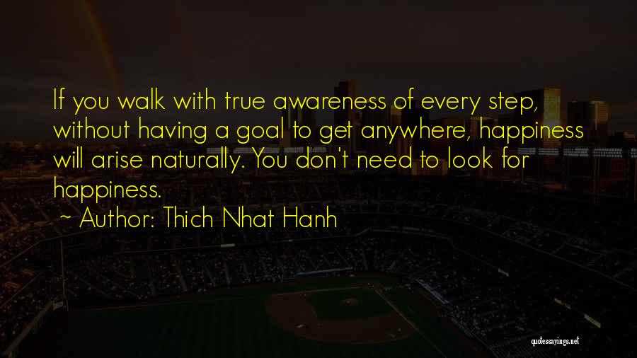 Don't Look For Happiness Quotes By Thich Nhat Hanh