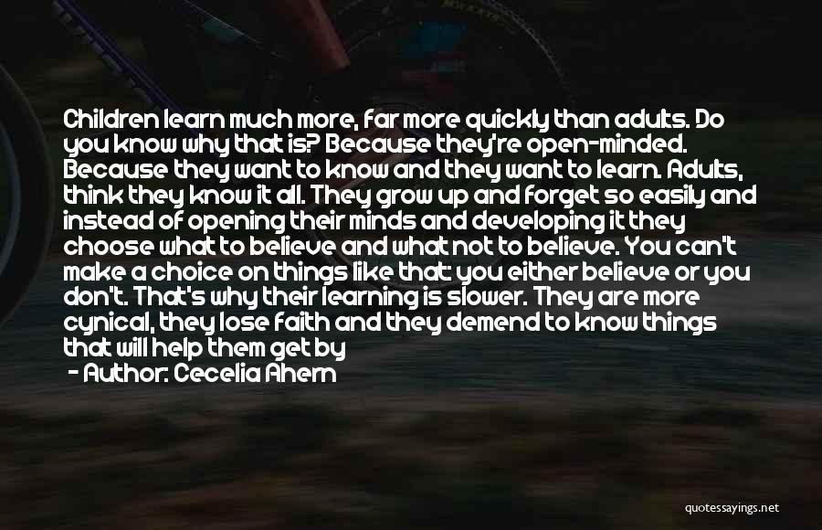 Don't Lose Faith Quotes By Cecelia Ahern