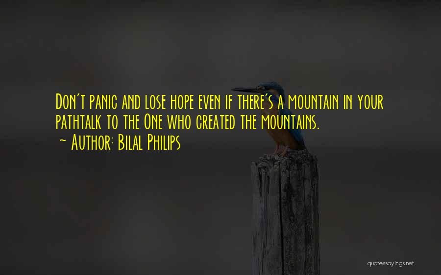 Don't Lose Hope Quotes By Bilal Philips