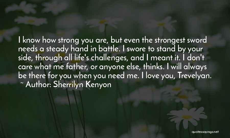 Don't Love Anyone So Much Quotes By Sherrilyn Kenyon