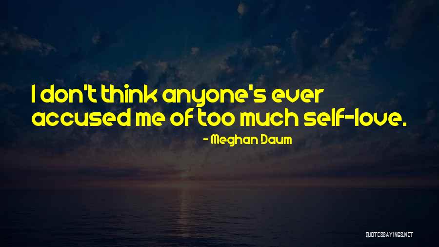 Don't Love Anyone Too Much Quotes By Meghan Daum