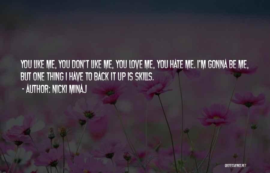 Don't Love Back Quotes By Nicki Minaj