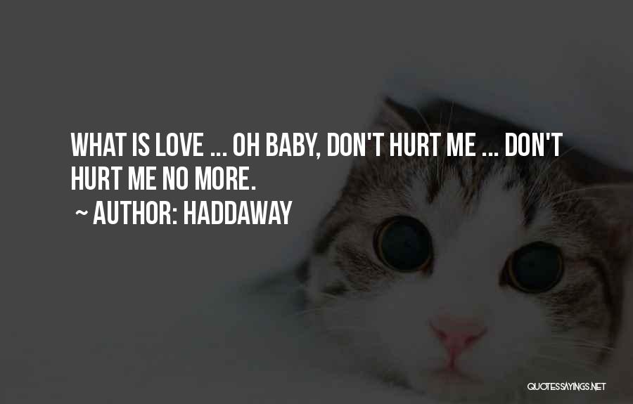 Don't Love Me No More Quotes By Haddaway