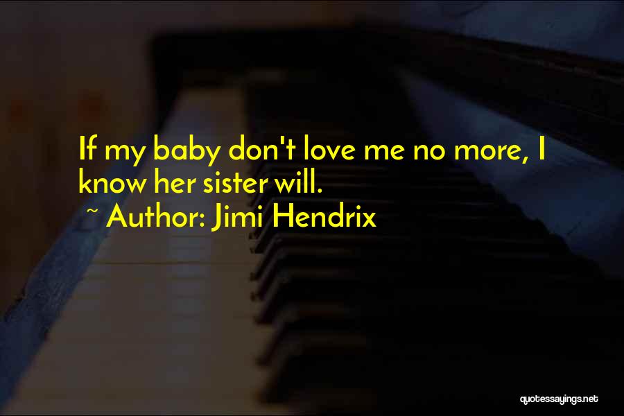 Don't Love Me No More Quotes By Jimi Hendrix