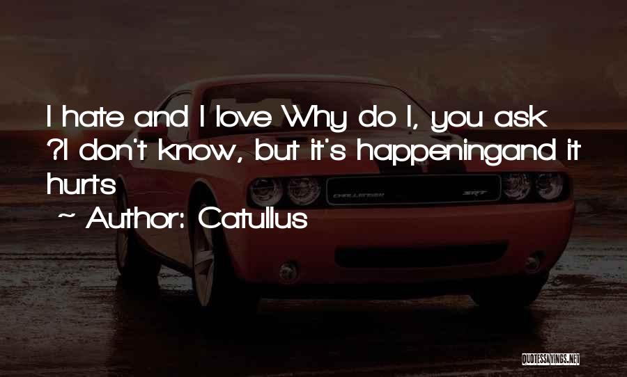 Don't Love Too Much It Hurts Quotes By Catullus