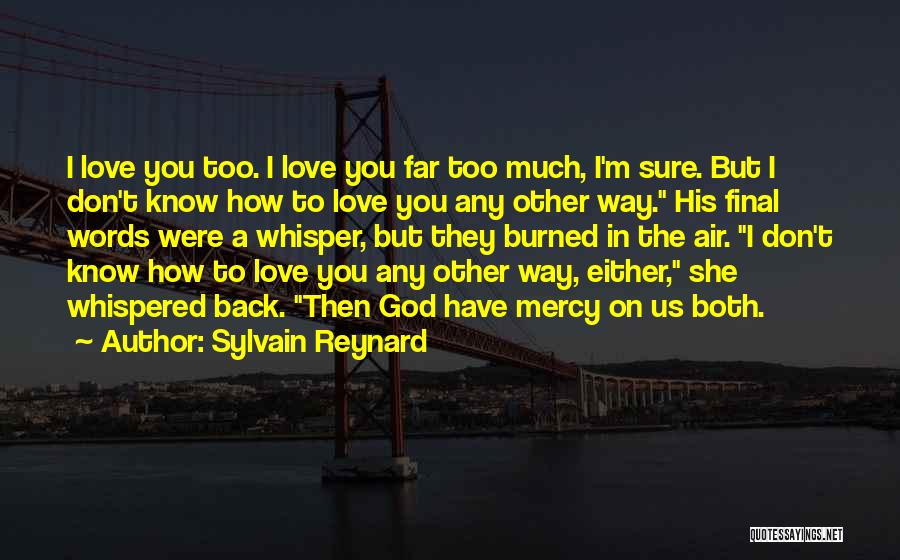 Don't Love Too Much Quotes By Sylvain Reynard