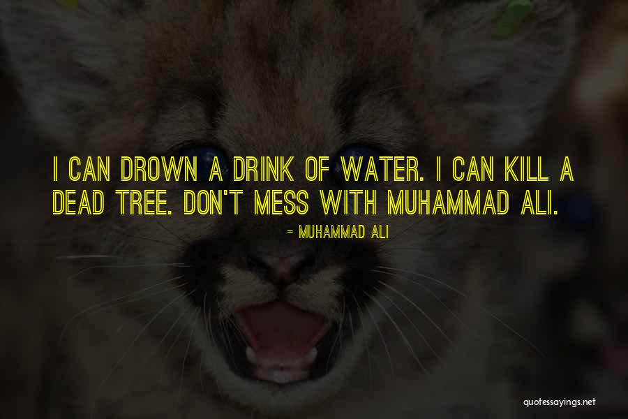 Don't Mess Quotes By Muhammad Ali