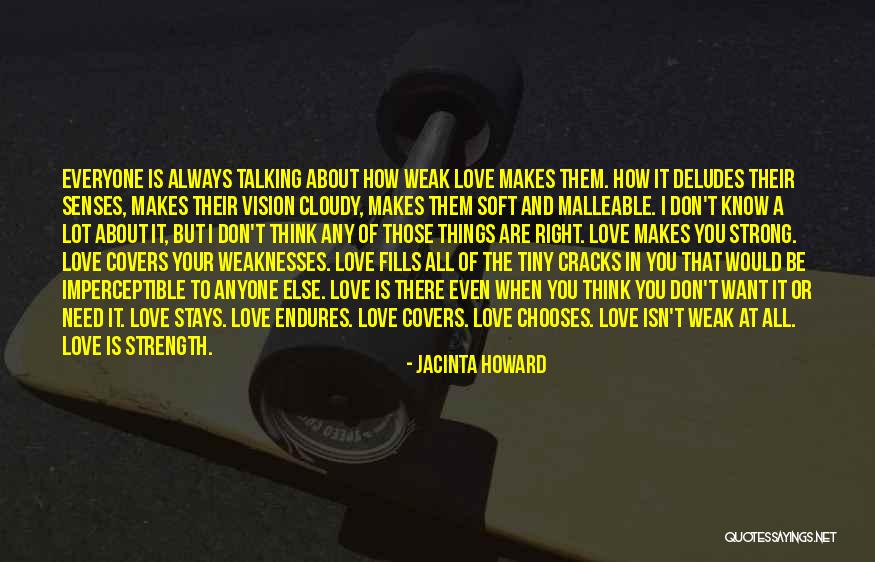 Don't Need Anyone Else Quotes By Jacinta Howard