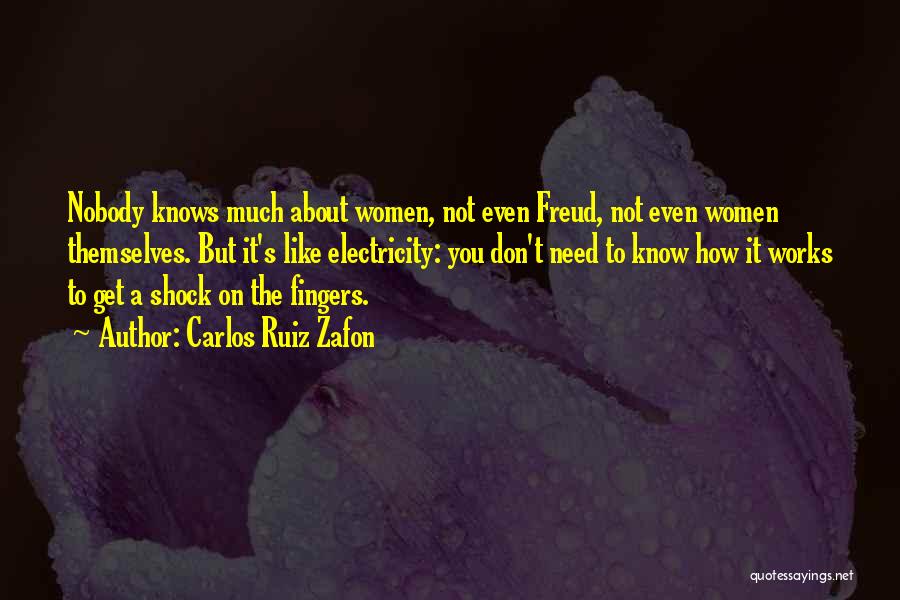 Don't Need Nobody But Myself Quotes By Carlos Ruiz Zafon