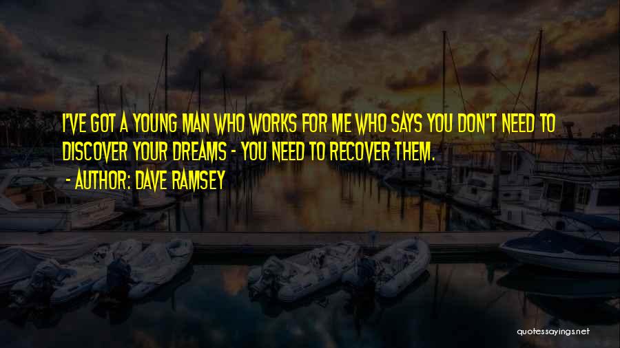 Don't Need Your Man Quotes By Dave Ramsey